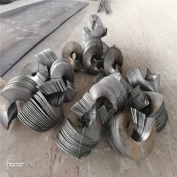 山東濰坊廠家專業(yè)生產(chǎn)單片等厚螺旋絞龍葉片，可加工4--40mm厚材
