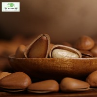 百世榛情東北特產(chǎn)新貨熟長(zhǎng)白山堅(jiān)果孕婦零食開口松子500g特大批發(fā)