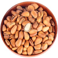 【松子工廠】東北手剝開口松子批發(fā)散裝特大顆粒堅(jiān)果整箱野生特級(jí)