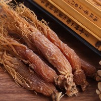產地貨源東北長白山紅參帶須整支紅參500g盒裝足干蘆頭現貨批發(fā)